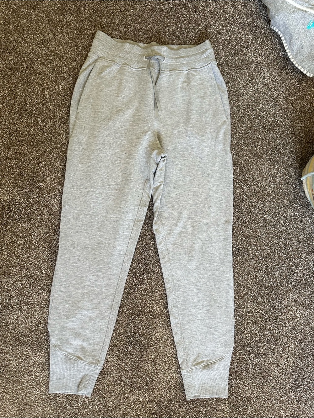 lululemon athletica Light Gray Track Joggers